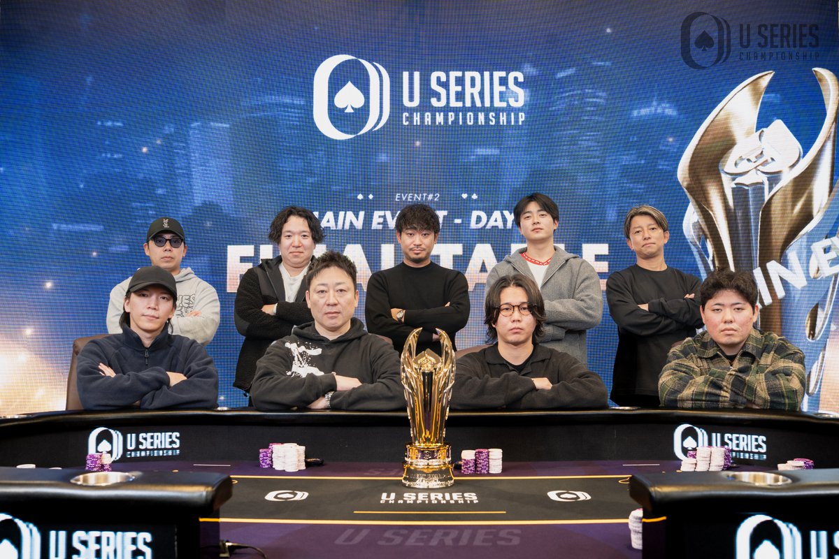 USOPJAPAN's tweet photo. \\ \ / //
MAIN DAY 3 FINAL
// / \ \\
1 Ren
4,575,000
2 TAKUBON
7,325,000
3 Takuya
1,475,000
4 KUMANO TOMOKATSU
11,600,000
5 RYOKI
3,425,000
6 sh
6,375,000
7 ELEVEN
3,775,000
8 BAKALA
3,825,000
9 Akihiro
3,625,000
DAY3 FINAL の様子はこの後14:45頃から配信予定🎞️
配信リンクはこちらから⬇️
https://t.co/Y6g1ZfnOaz
USOP#02 大阪 新たな栄光を手にするのは一体誰なのか。
この熱い勝負見逃せません🔥
━━━━━━━━━━━━━━━━
#USOP
#USeriesChampionship 2026/2/27–3/4
📍 梅田スカイビル
━━━━━━━━━━━━━━━━