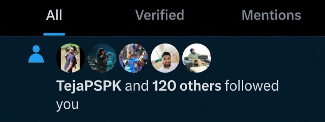 120 followers in 20mins 🔥🔥🔥🕺🕺 comment your ids ill promote you 🔥🙌

Follow chesi comment cheyandi lekapotha no promotion 🔥👍🏽
Rt and like must

No REPOST 🤜🤛 No Promotion 🫂

#PawanKalyan