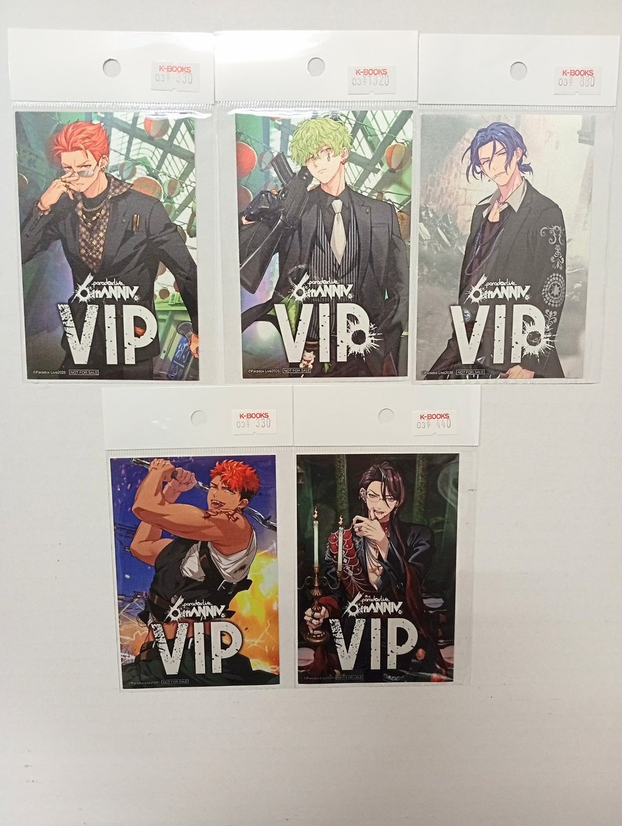 入荷情報】 『Paradox Live』 6th Anniversary POP UP SHOP ◇アニメ