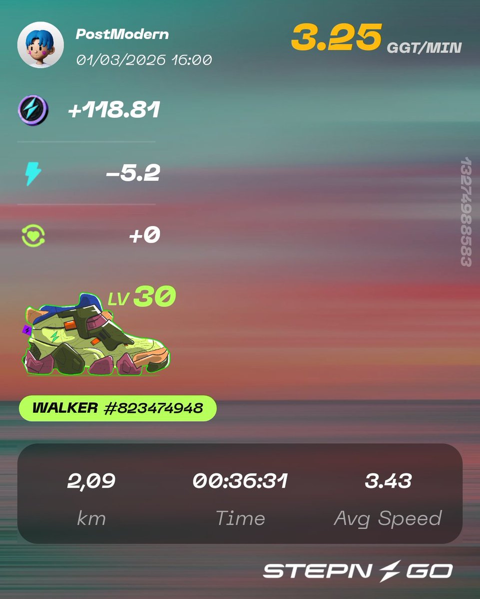 I’m currently using three move to earn apps: SuperWalk, STEPN, and STEPN GO.

With the recent crypto market crash and earnings dropping, it seems like most people have just given up on walking and these apps altogether. For me, though, walking has become a way of life. Whether