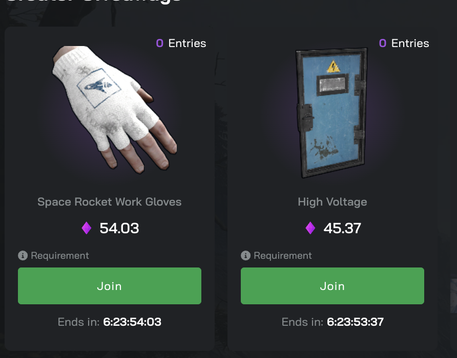 streffedrewards's tweet image. 🚨 Massive 100 gem giveaway raffle up and running for players on @RustClash under CODE STREFFED ! 

✍signup here or enter code STREFFED ⬇️

                                         rustclash.com/r/STREFFED

🎟️THE BEST REWARDS SYSTEM BUILT FOR UR WAGER!

#clashgg #rust #cases