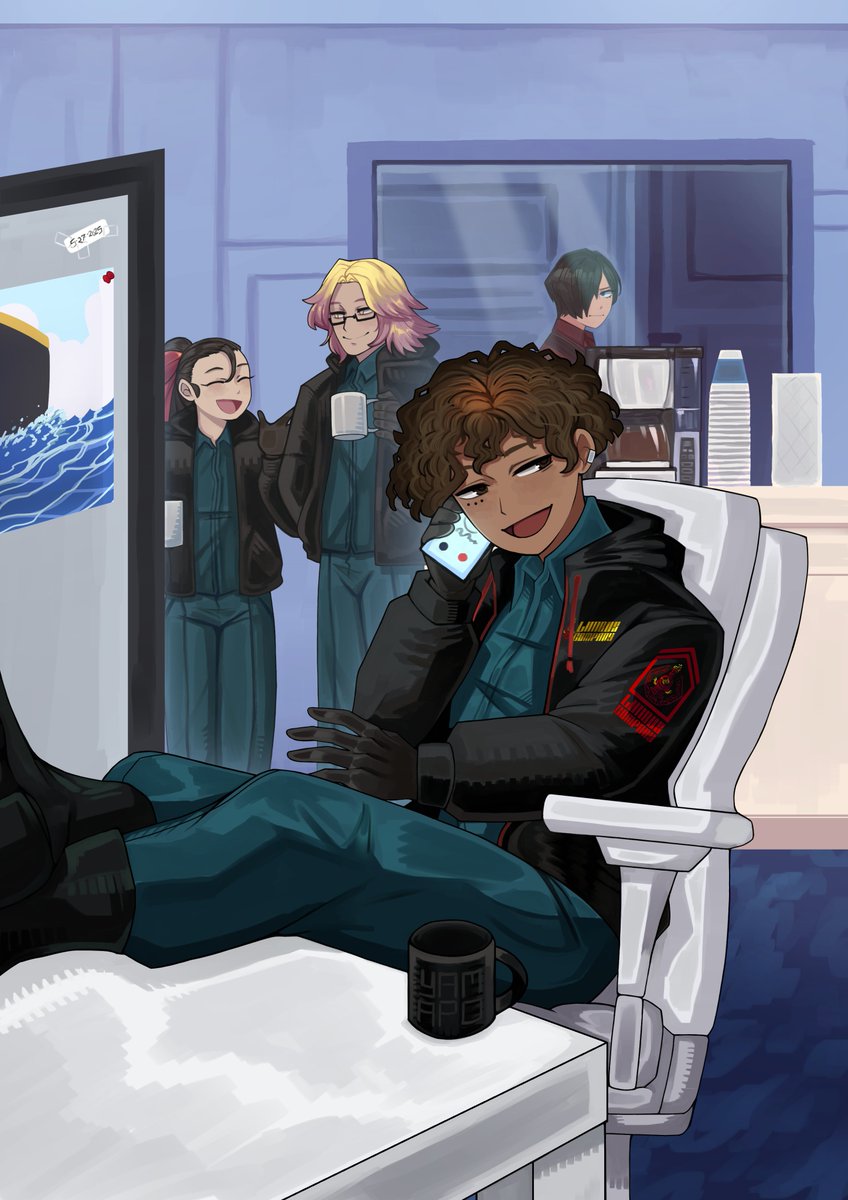 My piece for LCB THRIVE! Of course I had to draw Pilot for it 🥰
#LimbusCompany