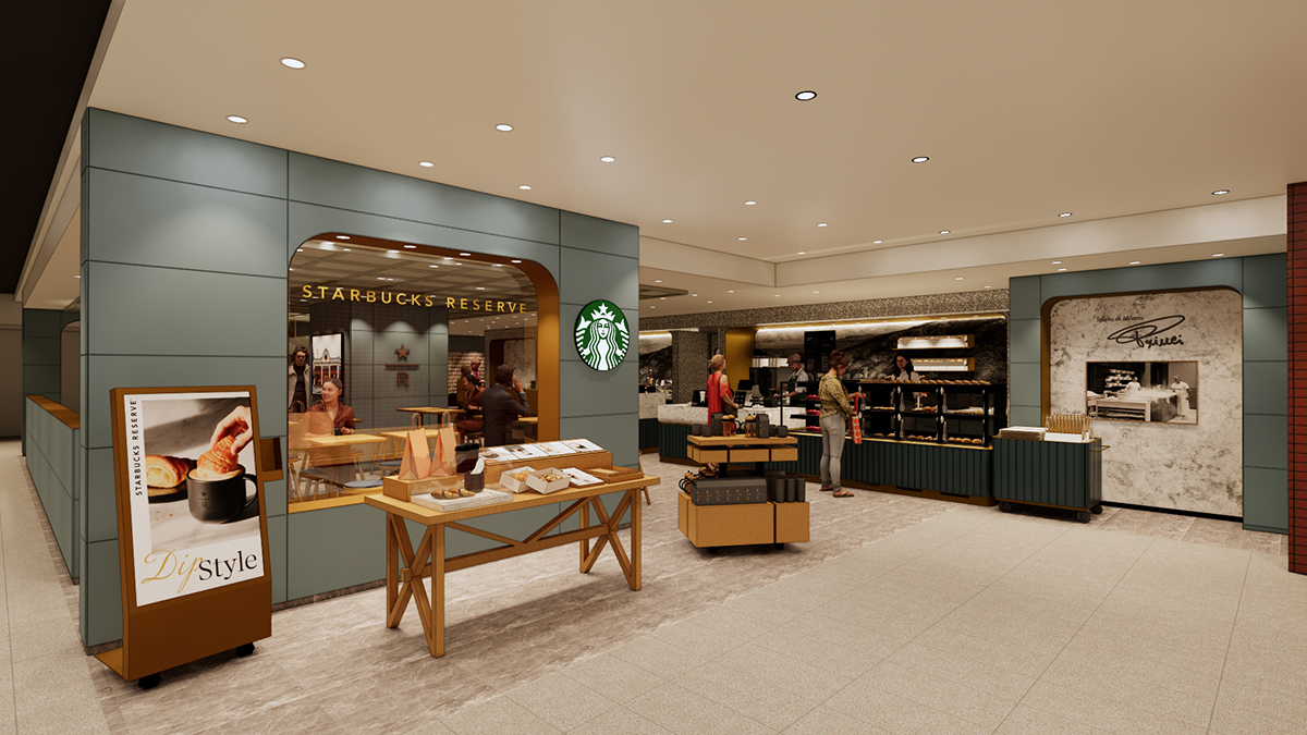 osakastyleNews's tweet photo. スターバックスのカフェベーカリー「スターバックス リザーブ カフェ」、大阪に2店舗オープン 
https://t.co/2dcUpiEPA6

#スターバックス #スターバックスリザーブカフェ https://t.co/coEkvZiUs1