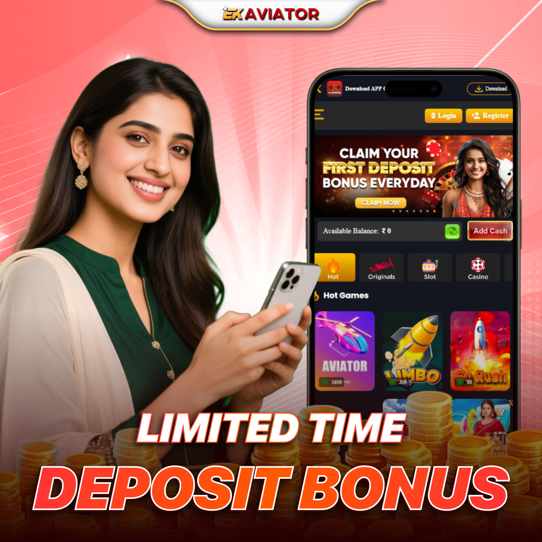 EkAviator's tweet image. 🔊 GET 888 INR FREE BONUS — FOR EVERYONE! 🔊

Don’t miss out! Deposit now and instantly grab your 888 INR FREE BONUS on #EkAviator! The more you play, the more you enjoy — and you can claim it multiple times every day! 💰

👉 Log in NOW. Deposit FAST ➡️ dub.sh/9DBSP7Y