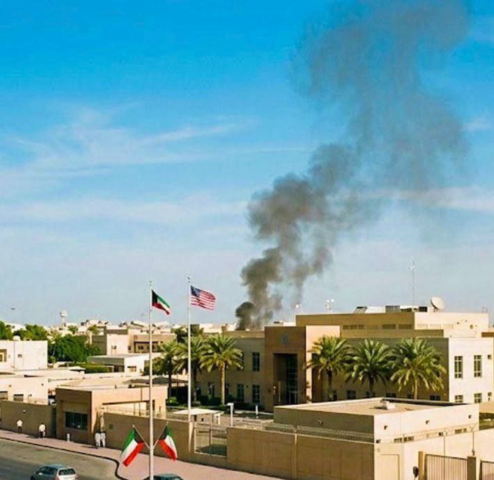 🇰🇼🇺🇸 US Embassy building in Kuwait is attacked