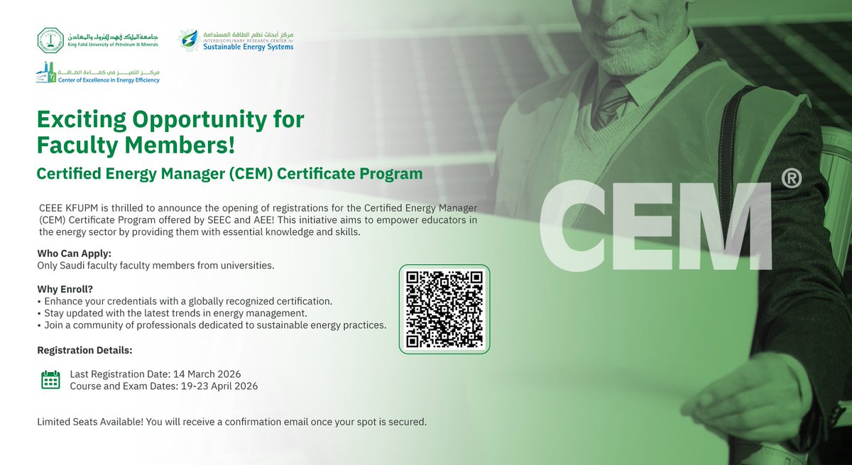 IRC for Sustainable Energy Systems tweet media