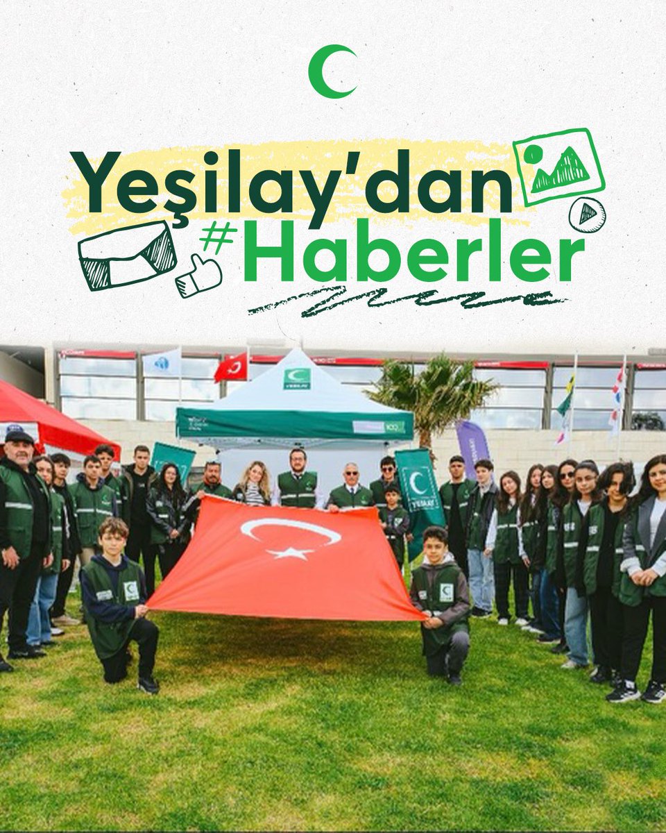 🟢Yeşilay’dan Haberler💚

Türkiye’nin dört bir yanındaki Bağımsızlık Seferberliği faaliyetlerinden haberdar olmasını istediklerine göndermeyi unutma.🙌🏻

#Yeşilay #BağımsızlıkSeferberliği