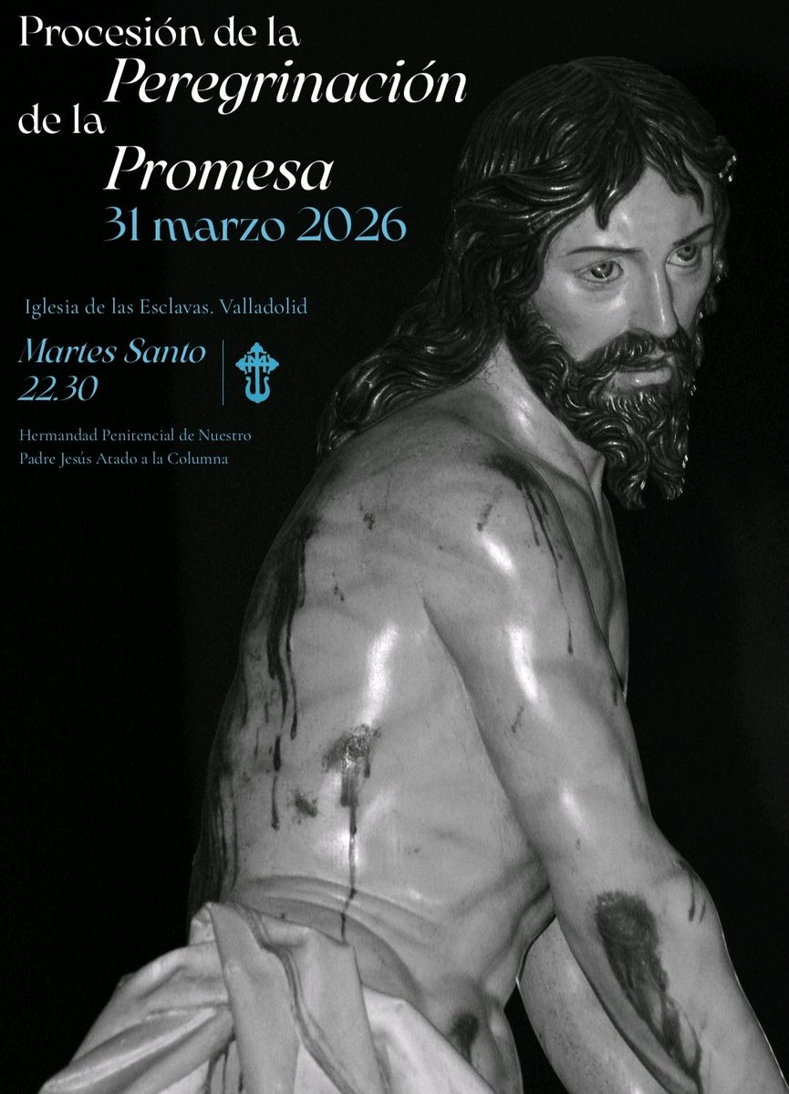 Ayer por la tarde acompañamos a los hermanos de la Hermandad del Penitencial de Nuestro Padre Jesús atado a la Columna en su Pregón Cofrade que acaba de pronunciar, el historiador Vallisoletano, Javier Burrieza.

Agradecemos el trato recibido y la invitación.

#Pilar2026