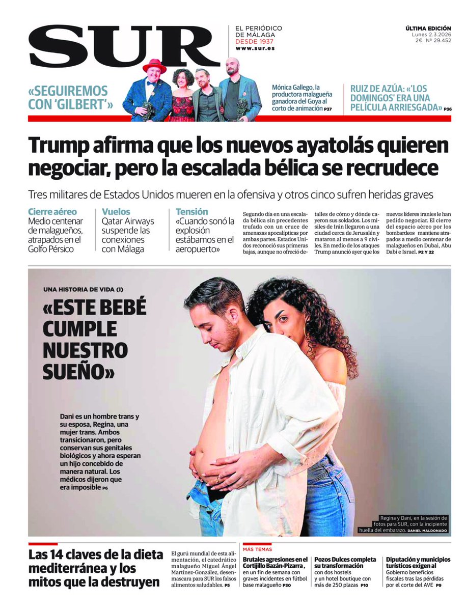 SUR. El periódico de Málaga tweet media