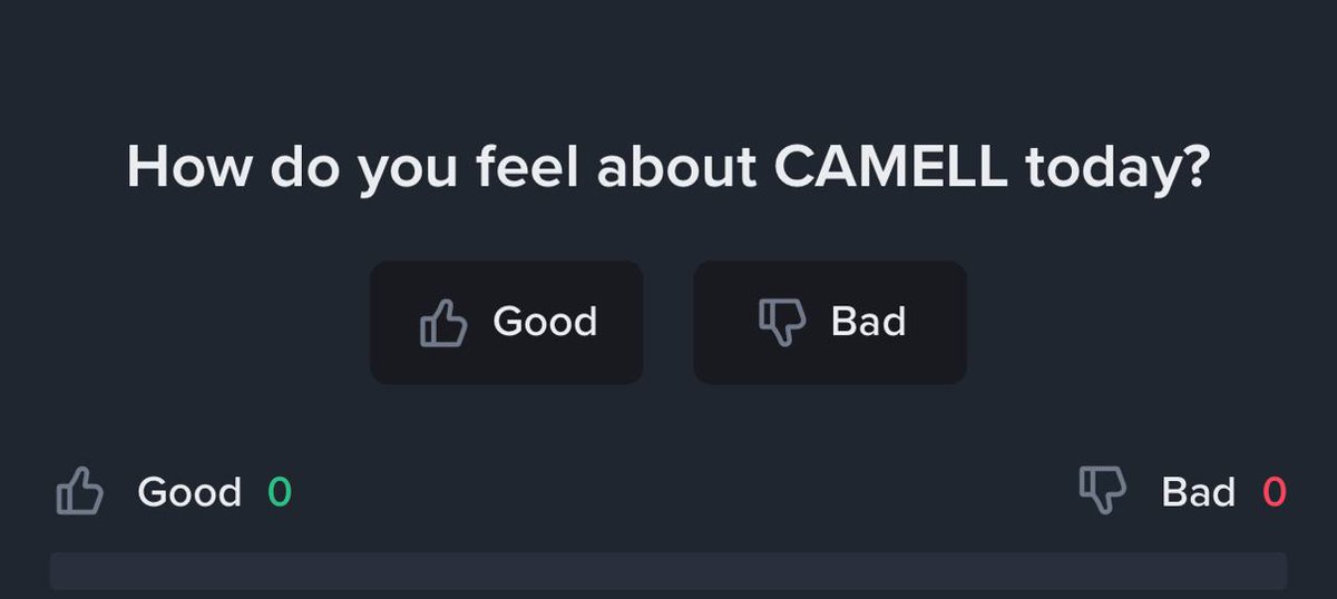 camell_cloud's tweet photo. #CAMELL vibes  🩷

Vote GOOD (👍) for $CAMT now !!

Let’s go 👇
https://t.co/i4AwRs3tsI