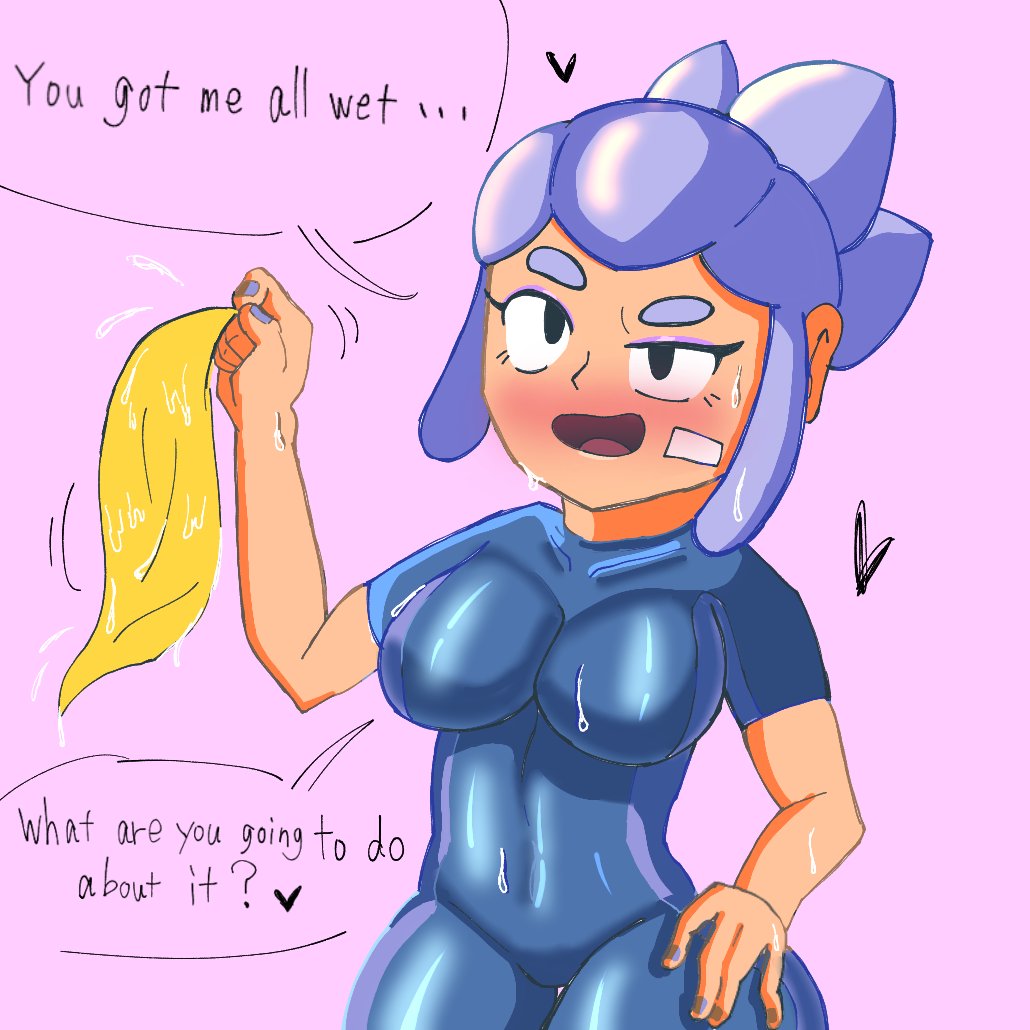 NvYuqgigrRyfXUQ's tweet photo. #ブロスタ　#BrawlStars
#BrawlStarsArt 
ずぶ濡れシェリー https://t.co/yYzEs3WITr