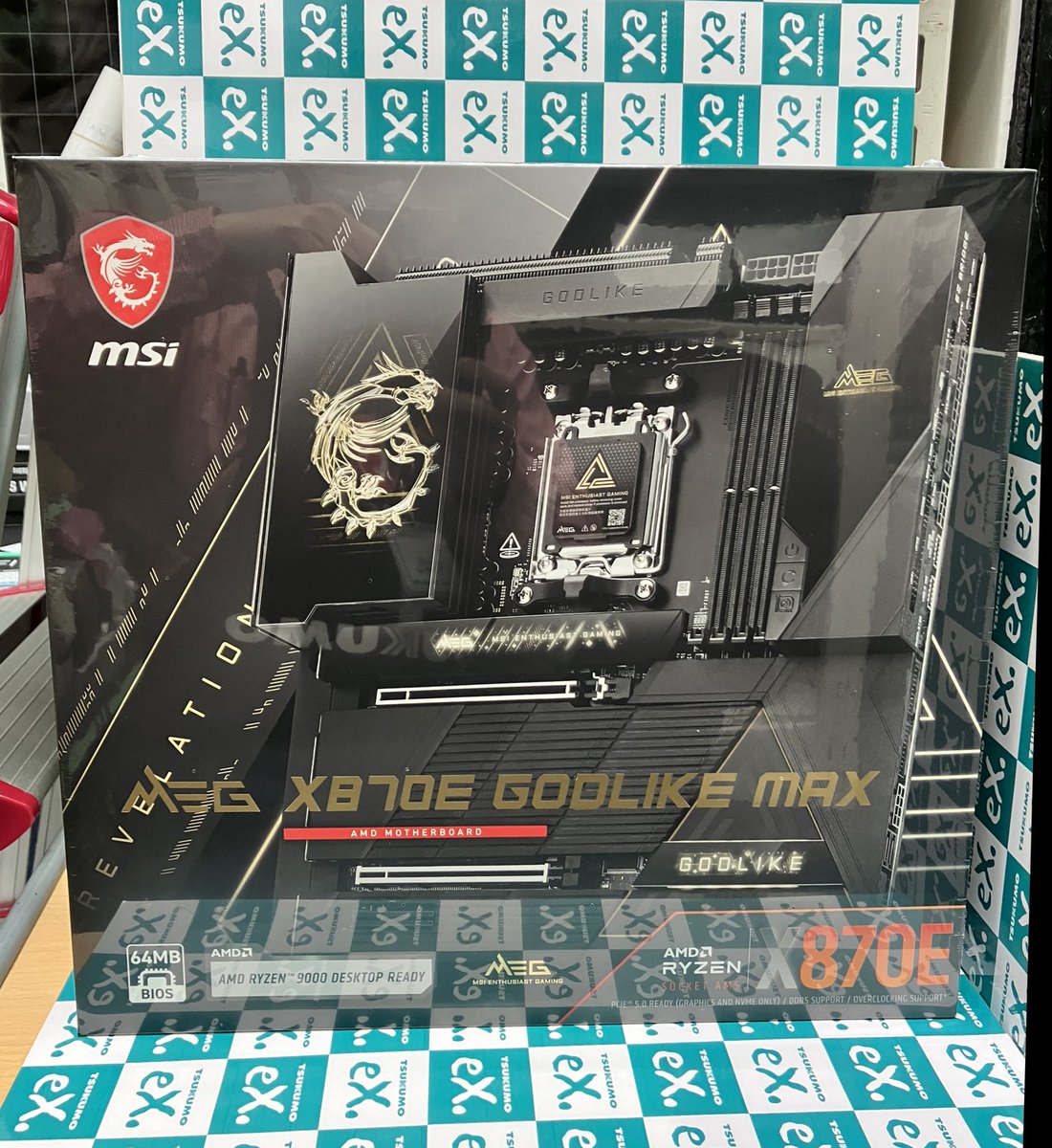 4F】AMD AM5 E-ATXハイエンドマザーボード MSI🐲 『MEG X870E GODLIKE