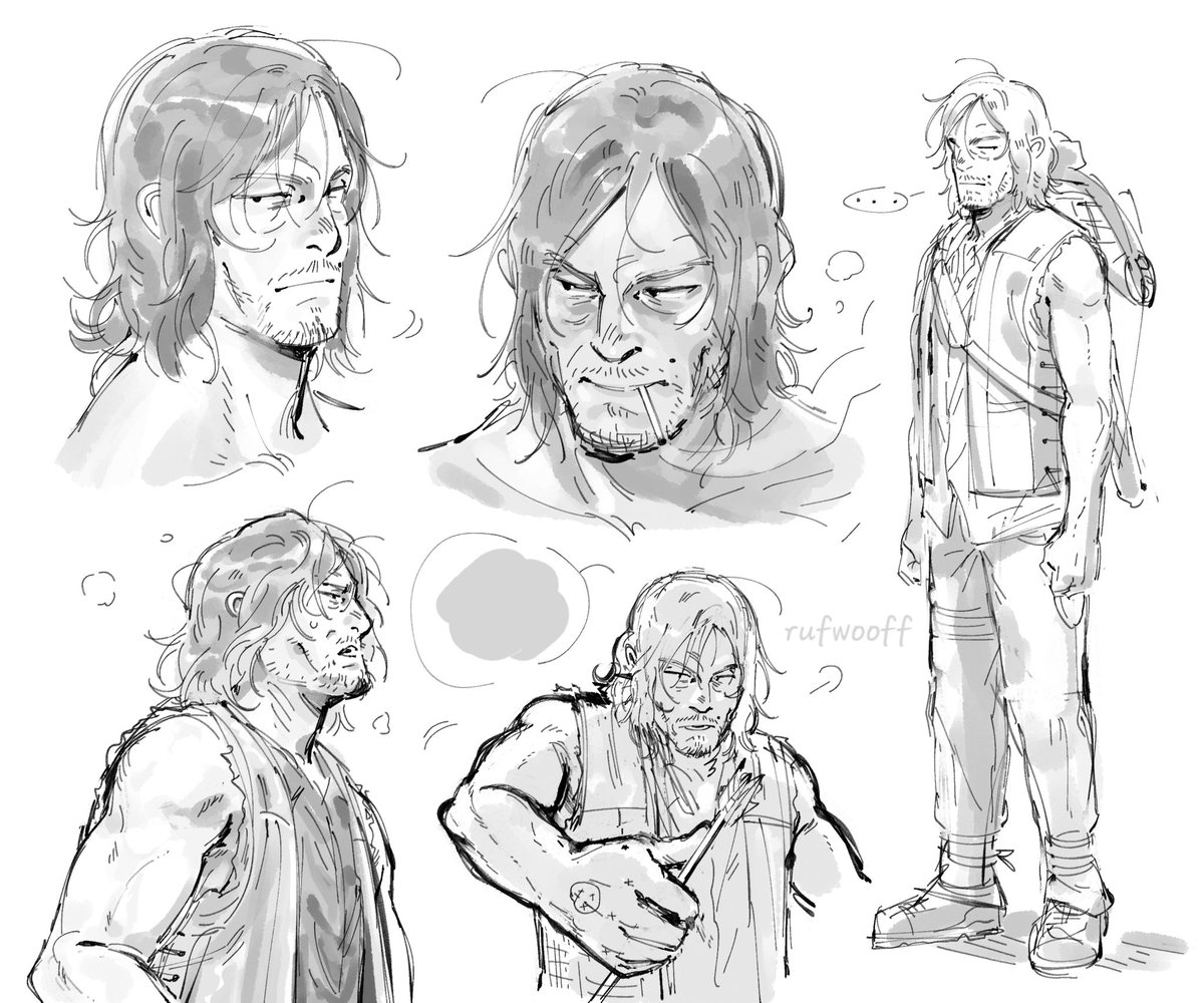 RufWooff's tweet image. Smth old (2025)
#thewalkingdead
#twd
#DarylDixon