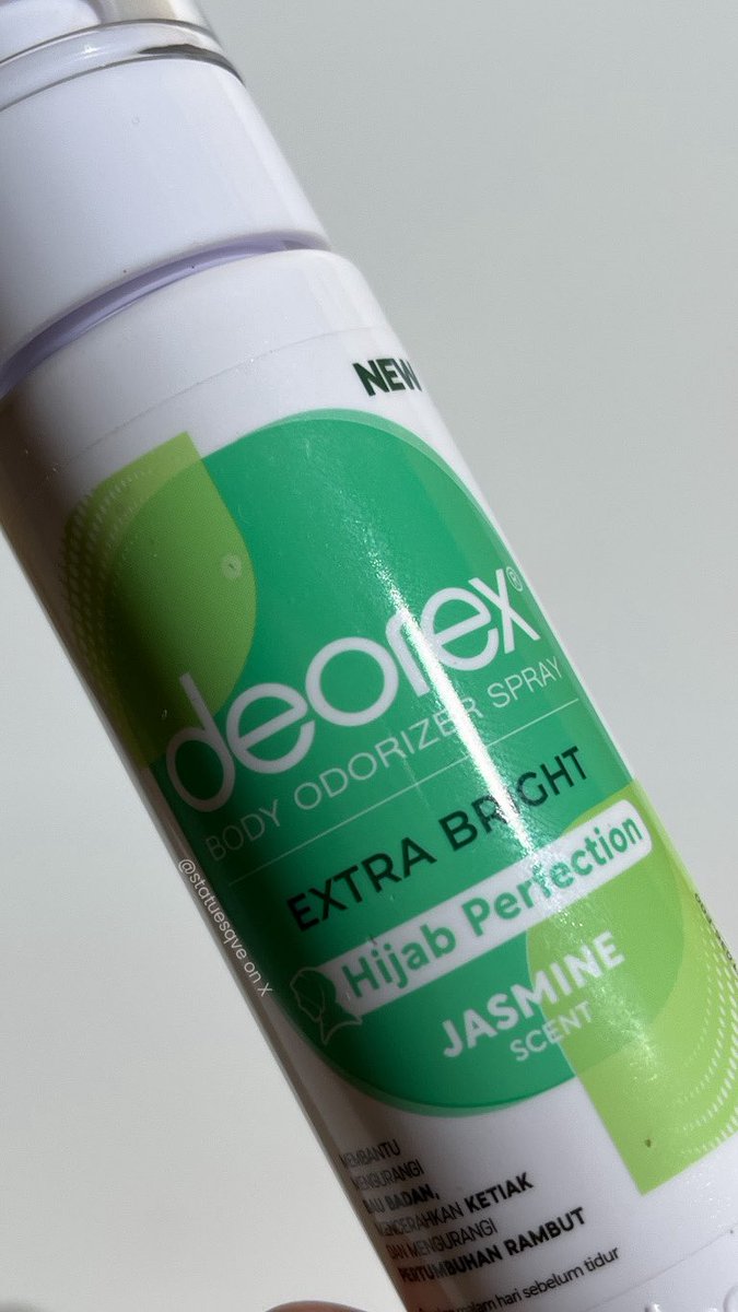 Yg sering naik transportasi umum pasti relate, ada aja drama. So.. pls sadar diri, apalagi yg commute tiap hari. 

Makanya pake pengganti deodoran dari Deorex Extra Bright Hijab Perfection, wanginya soft &amp; elegan. Aktivitas tetap tenang. 

Lg ada promo nih s.shopee.co.id/6KzFmkUYx3