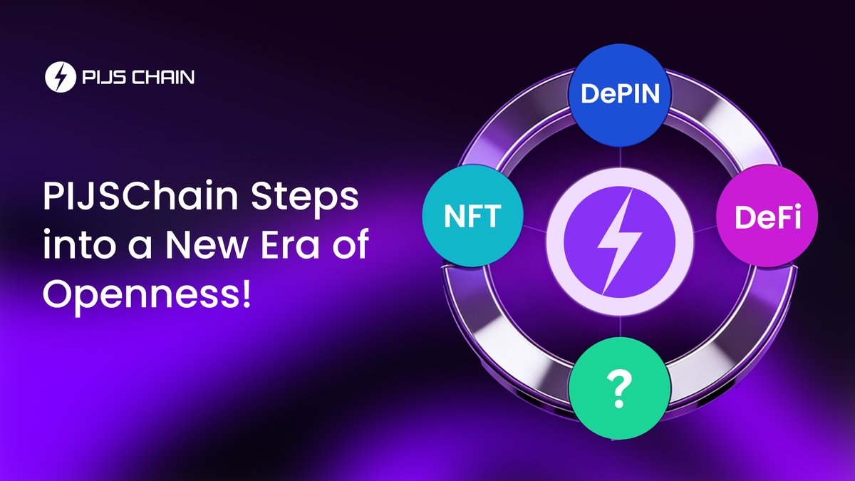 PIJSChain: Embarking on a New Era of Openness! 🌐

With the Staking Testnet officially live, #PIJSChain has entered a new phase of decentralized governance. We believe true decentralization is rooted in community co-creation, not building behind closed doors.

🚀 PIJSChain is now