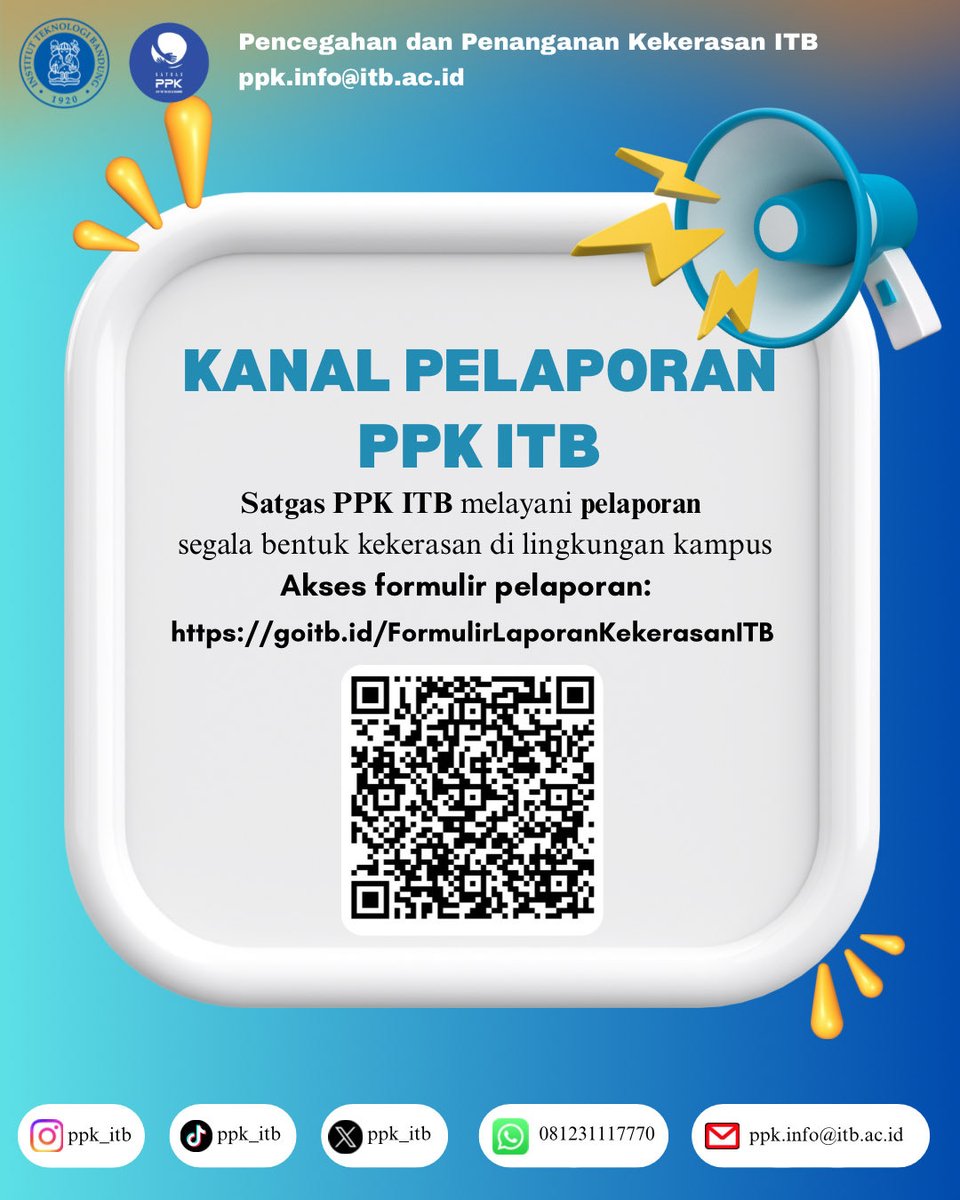 Satgas PPK ITB tweet media