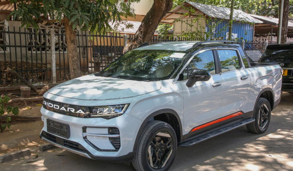 ChenMingjian_CN's tweet photo. Glad to see the electric dual-cab pickup truck, produced by Tanzanian electric mobility company Jenga Taifa Pamoja Auto Limited (JTP Auto) in cooperation with leading Chinese original equipment manufacturers (OEMs), hitting the market. https://t.co/4qeJBmrbcY