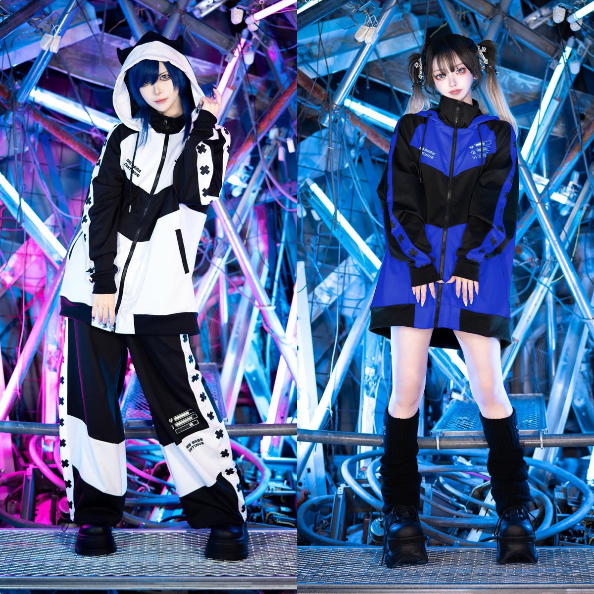 ジャージパーカー 新品タグ付き 猫耳 リッスンフレーバー