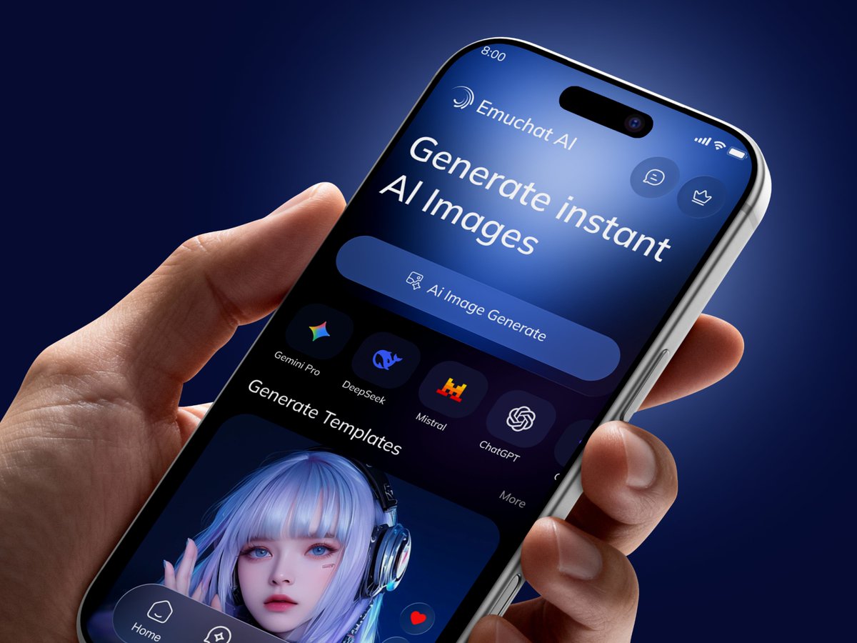 nexuxlab's tweet photo. Ai Image Generator App Design
#aiimages #imagegenerator #texttoimage #artgenerator #productdesign #PromptToImage #aiart #appdesign #mobiledesign #app https://t.co/2dMqoXJ781