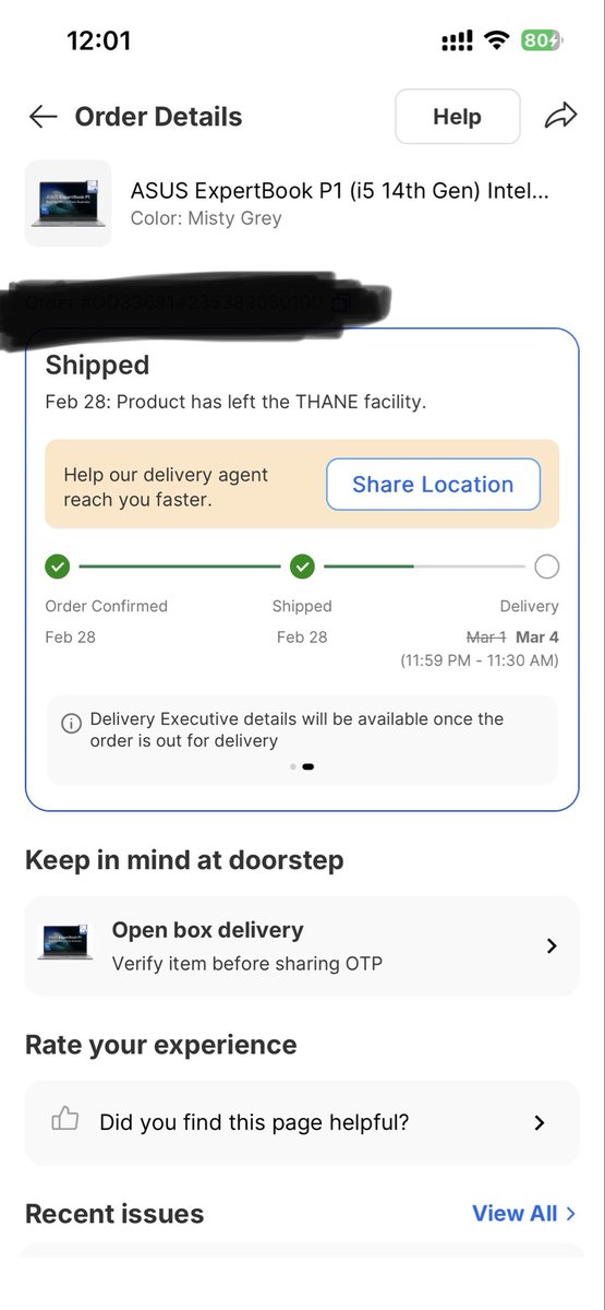 nastik_3000's tweet photo. @flipkartsupport @Flipkart @flipkartsupport
Are you running scam or what.
Auto chat is saying it is reached thane and order page is showing it has left thane. https://t.co/RXoGRZfEJC