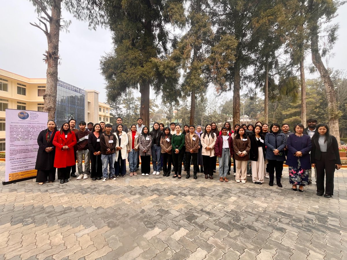 Indian Institute of Public Health Shillong tweet media