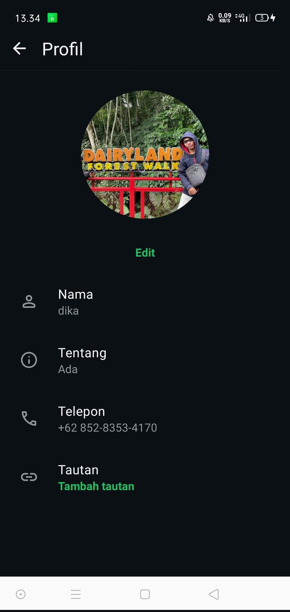 DikaSetianto's tweet photo. Chat wa aku dong https://t.co/5Bt0BZzOIL