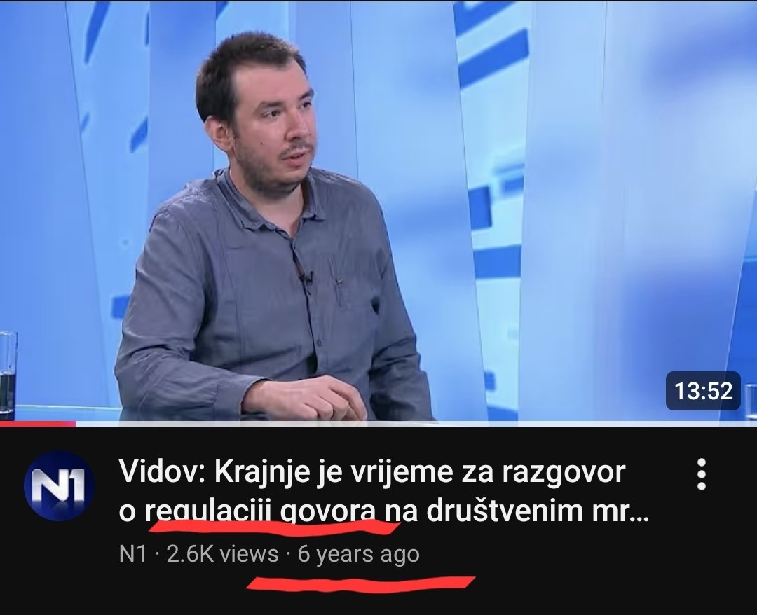 nbakic's tweet photo. Da je Harris pobijedila, ovaj bi vam sada bio ministar informiranja. Totalitarno razmišljanje propalog studenta novinarstva u Beogradu (prije toga kroatistike u Zagrebu, možda bude treća sreća) jasno iskazano još 2019. https://t.co/2nLSb858IS
