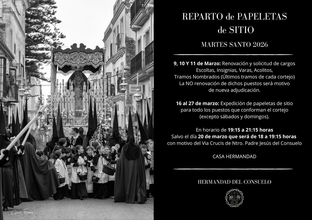 Hermandad del Consuelo tweet media