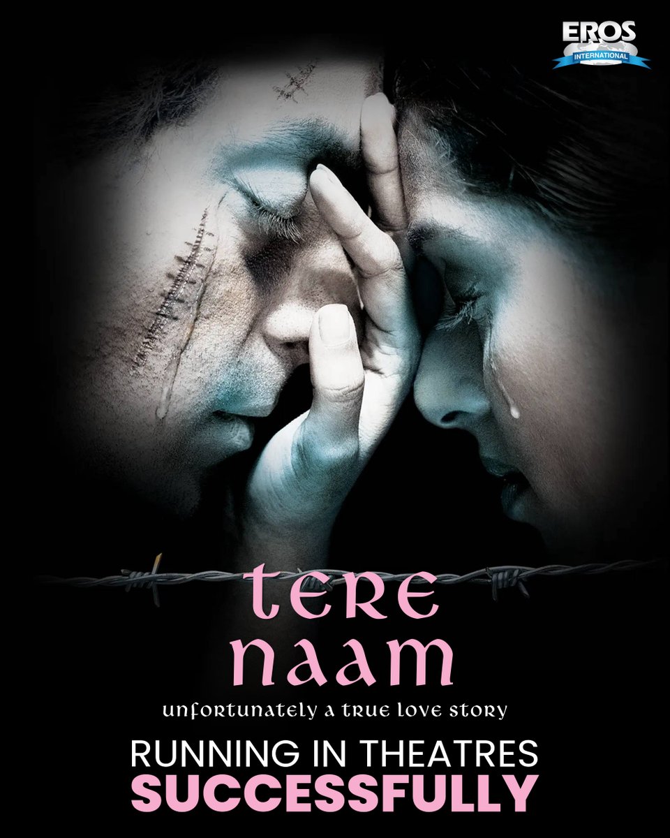 Some stories don’t end, they echo!
Still breaking hearts. Still going strong. ❤️‍🔥

🎬 Now running successfully in cinemas.
🍿 Experience the magic on the big screen near you.

<a href="/BeingSalmanKhan/">Salman Khan</a> <a href="/_PVRCinemas/">P V R C i n e m a s</a> 
#TereNaam #NowInTheatres #TereNaamReRelease #ErosInternationalMediaLtd