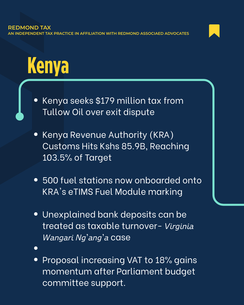 AlfredHabaasa's tweet photo. We have once again curated key East African tax headlines that defined the business landscape this week. Stay ahead of the shifts shaping the region’s fiscal future with our #REDMONDTAXMonitor. Find details at https://t.co/YuLd9Dz8r4
#UgandaTaxAdvisory #UgandaTaxCompliace https://t.co/18PNHc8hAj