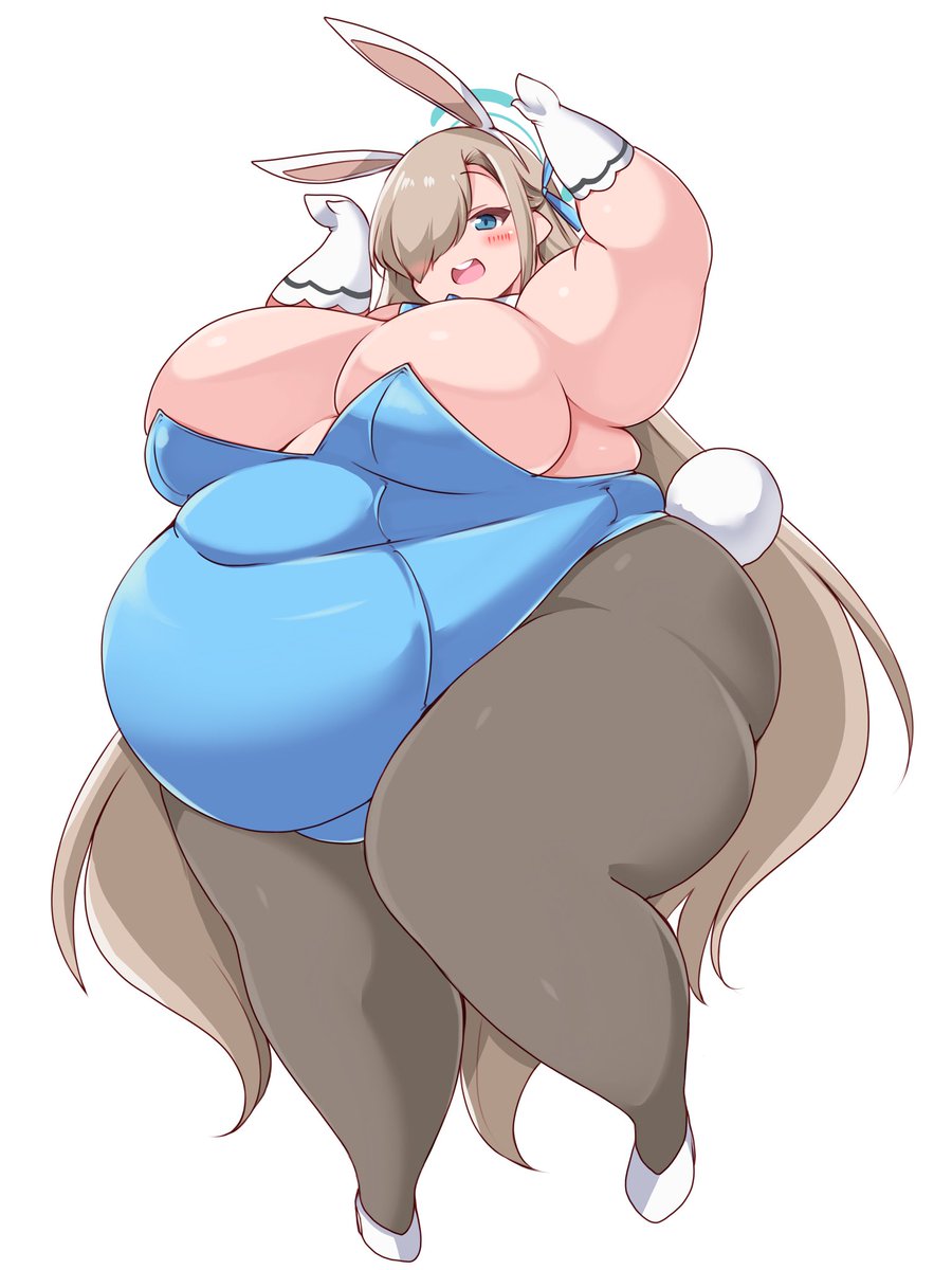 頭身低めのどすぽよバニーアスナ 