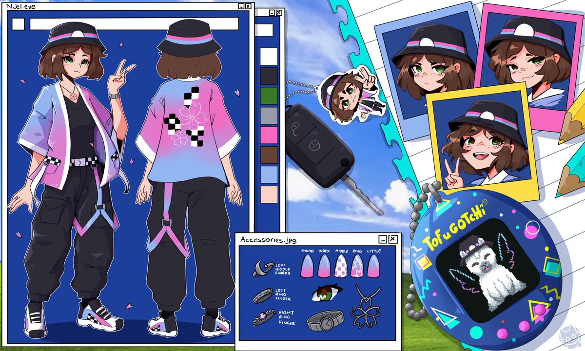 NJel 🌸🏁 Drifting Angel VTuber tweet media