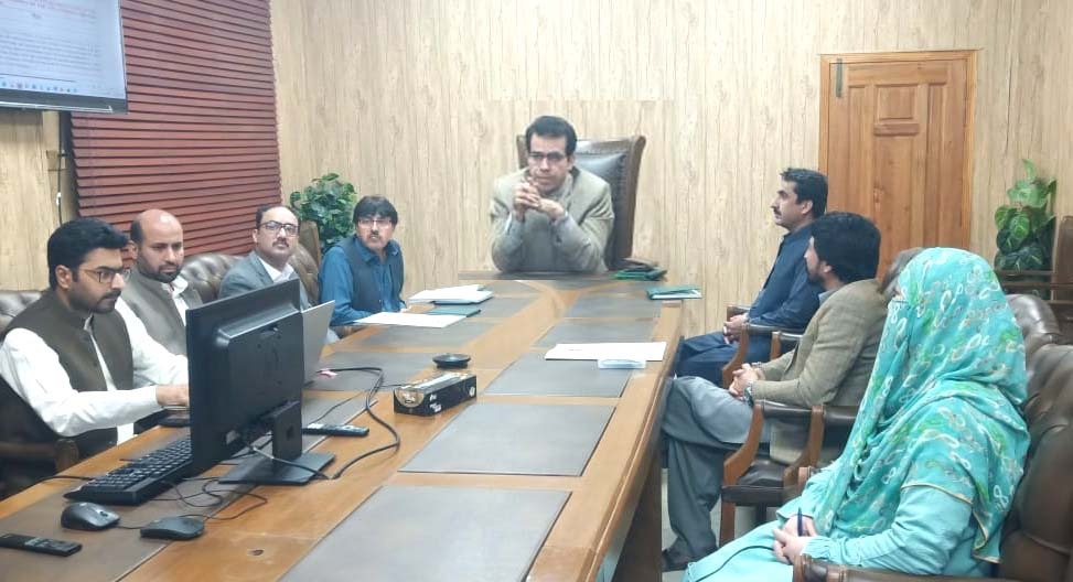 Secretary Energy and Power Nisar Ahmad Khan presided over meeting of KPOGCL, a company working at provincial level searchong for oil and gas available in province. Secretary urged the concerned authorities to make the progress on the ongoing projects more rapidly and effectively.