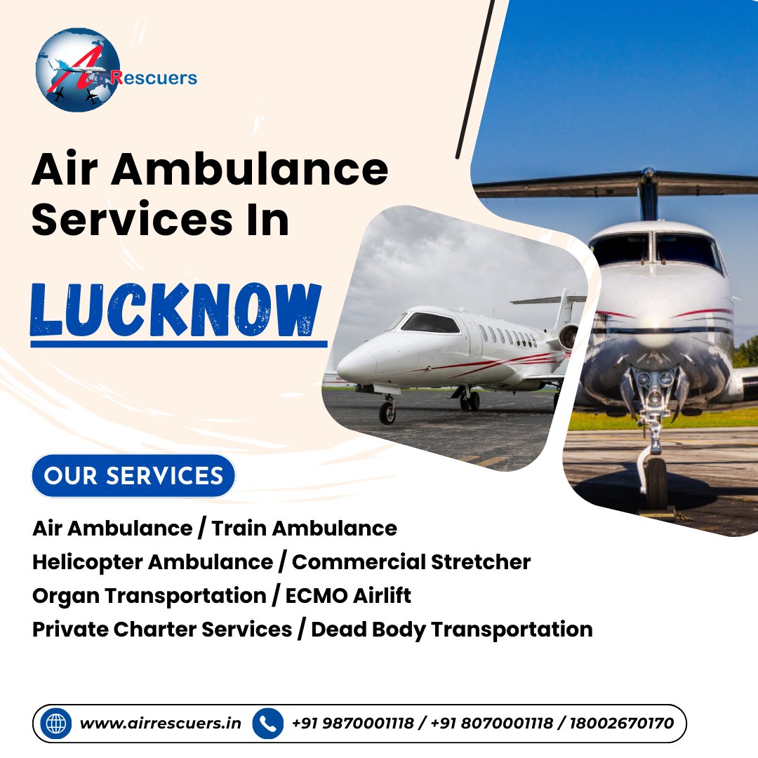 airambulance_IN's tweet image. Air Ambulance Services in Lucknow
Contact Us +91 9870001118 / +91 8070001118 / 18002670170 
#ResidentEvilRequiem #BombThreat #Suriya46 #SuryakumarYadav #Danhausen #NASCAR #ImpeachTrumpNow #AirRescuer #AirAmbulancelucknow 
airrescuers.in/air-ambulance-…