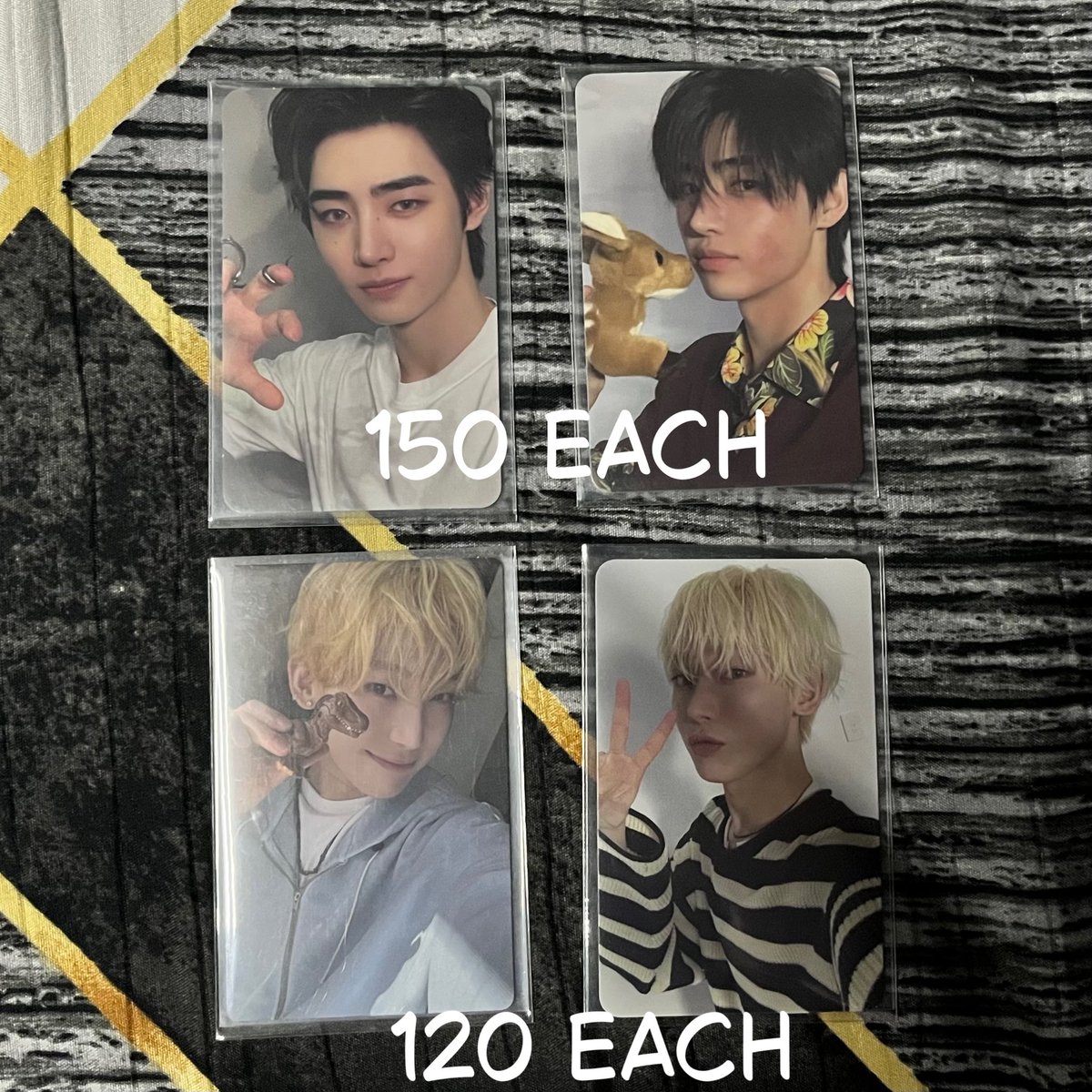 ninibread_'s tweet photo. wts | lfb

!! enhypen quitting sale !!
prices indicated in pictures ^^

loc : balagtas, bulacan
mop: gcash, maribank, gotyme
mod: direct j&amp;t only

#ENHYPEN #JUNGWON #HEESEUNG #JAY #JAKE #SUNGHOON #SUNOO https://t.co/58TmqpSDIj