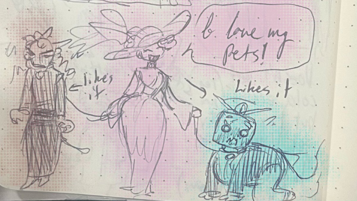 Crusty_Clay's tweet photo. #RoseRadio #RoseStatic #RadioStatic #RoseMedia
(Rosie is the femdom, just to be clear)
But yeah Rosie with her kitten (Fem Alastor) and her new puppy she found (Fem Vox)
#FemAlastor #FemVox #Rosie #HazbinHotel #RosieHazbinHotel
🥀🦌♀ 📺♀
+ https://t.co/sof6RyXEwx