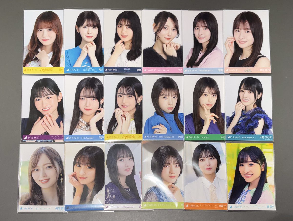乃木坂46 生写真 】 画像のもの全てコンプで入荷いたしました
