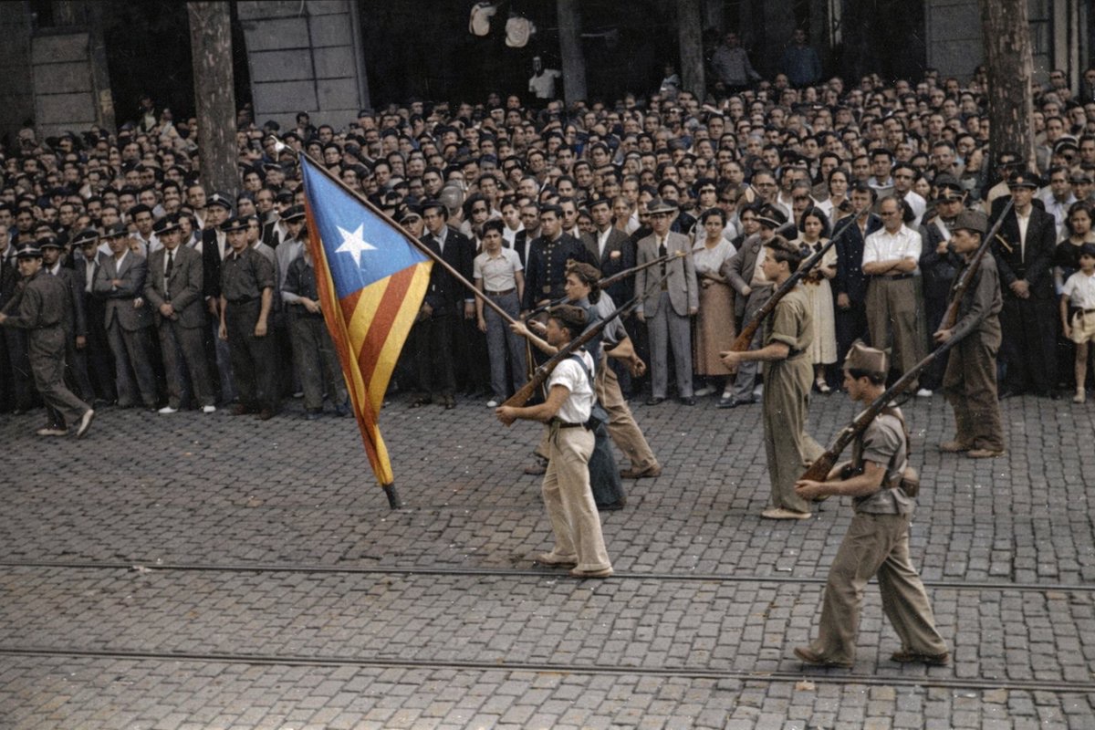 La diada de 1936 a Barcelona