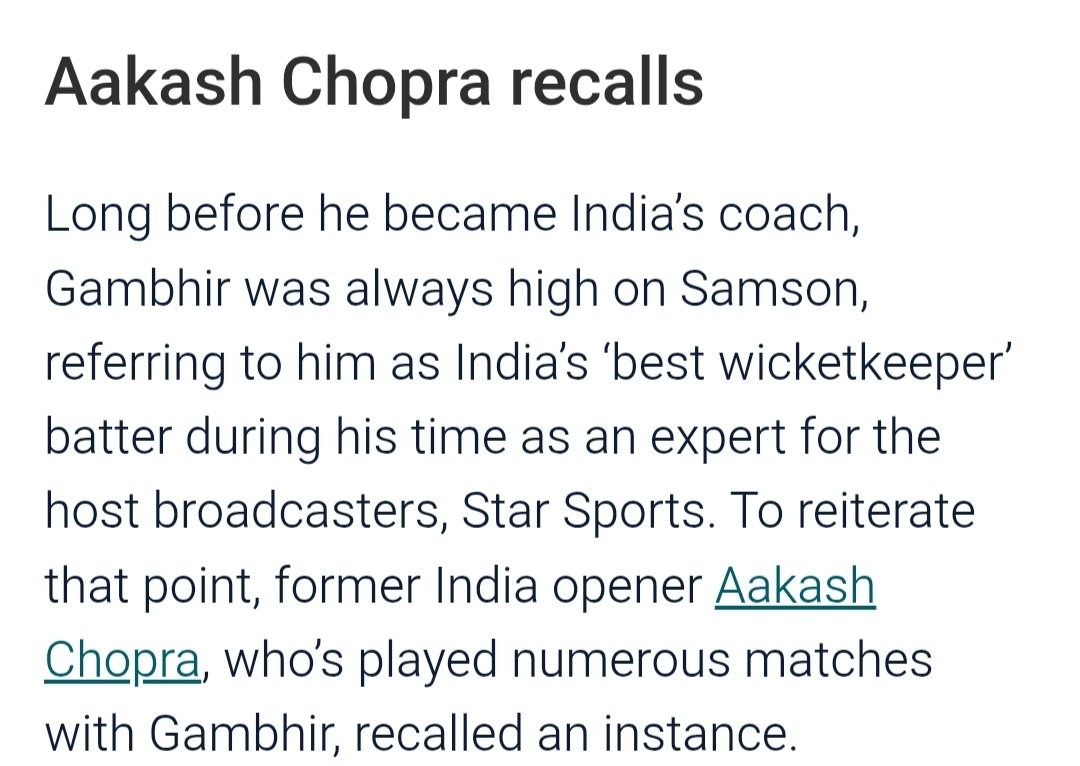 Shanky_Parihar's tweet photo. Those who were criticising Gautam Gambhir yesterday. Remember the iconic 97 runs innings. One to another. #GautamGambhir #INDvsWI #WIvsIND #SanjuSamson @IamSanjuSamson @GautamGambhir https://t.co/TsTMUHD7BW
