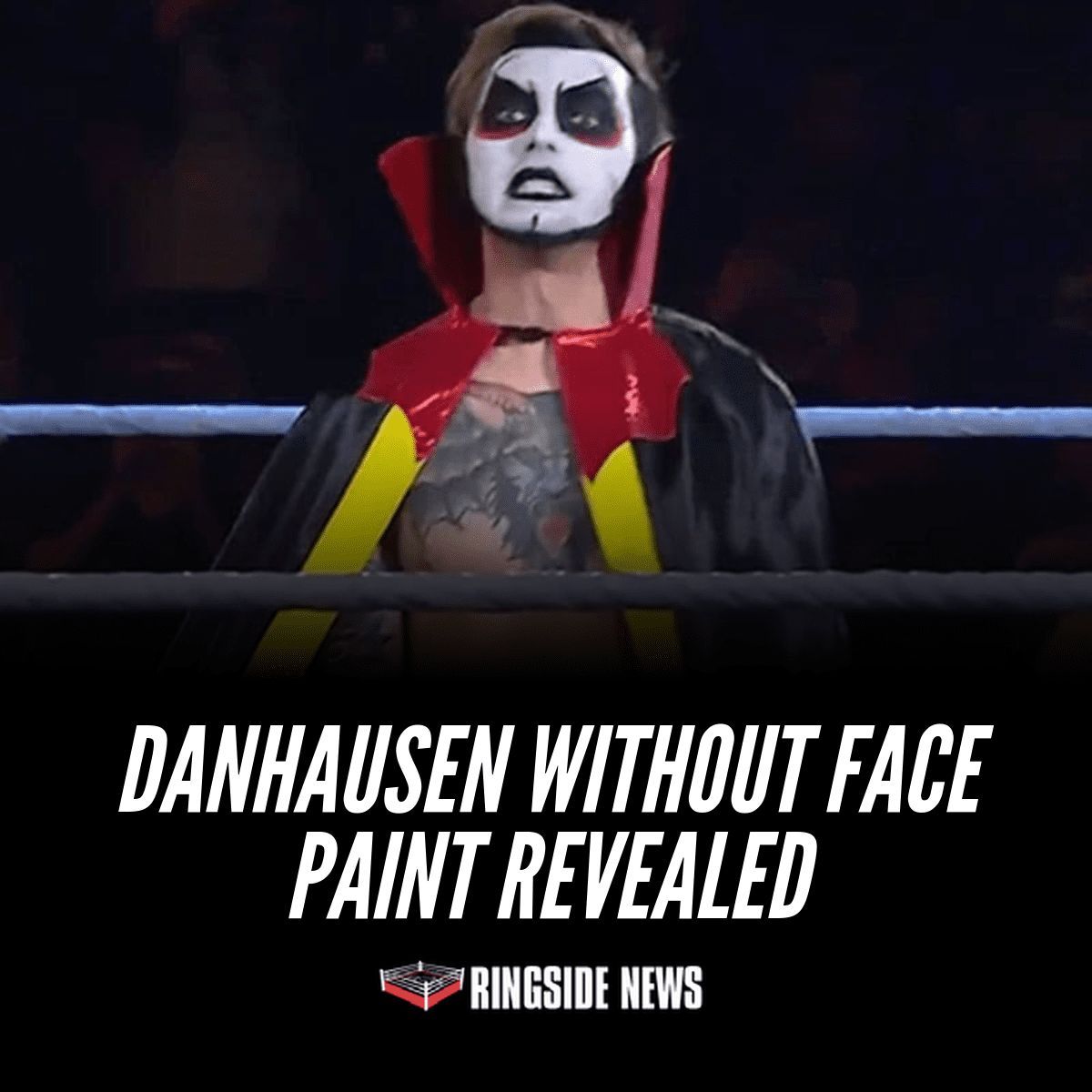 PWStream's tweet image. Danhausen Without Face Paint Revealed ringsidenews.com/danhausen-with…