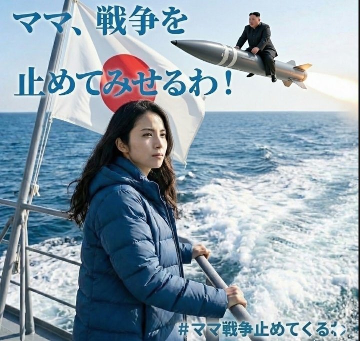 israelaidjapan's tweet photo. ママは早くイランかガザかウクライナへ行って戦争を止めてきてくれ
#ママ戦争を止めてくるわ
#ママ戦争を止めて
#イラン攻撃 #イラン #反戦 #ガザ #stopgaza
#StopGazaGenocideNOW #StopGazaGenocide
#反戦 #反戦運動 #戦争反対 #ママ戦争止めてくるわ #ママ高市止めてくるわ #ママ高市とめてくるわ https://t.co/1XAWrTtLDr
