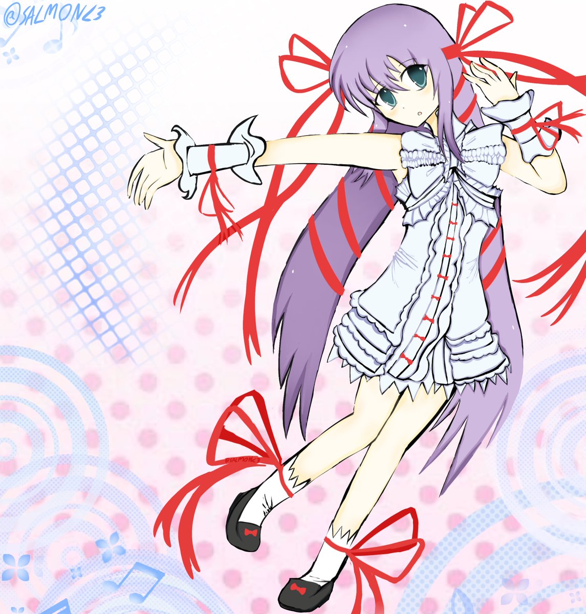 SALMONTHEFISH12's tweet image. REPOST
al azif drawing by me mewo

#nitroplus #visualnovel #moe #art #demobane #anime