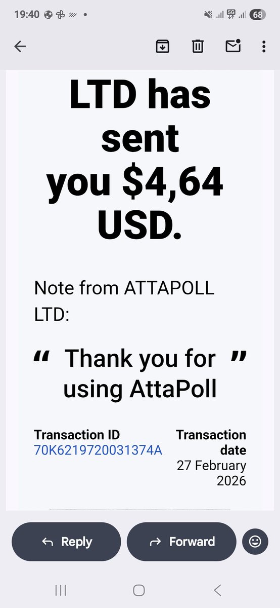 NDoolabh4422's tweet photo. FEBRUARY 2026🤑😄

5 CASHOUTS FOR JANUARY 
ATTAPOLL SURVEY AND GAMES, TASKS SITE
 SIGNUP FEE 🤗 
STARTUP BONUS - YES💯🤑🤑
CLICK THE LINK BELOW TO JOIN.  NO SIGNUP FEE 💥
https://t.co/exkFs9iq65
MIN withdrawal  - 3.0 DOLLARS 💸 
Withdrawal method - paypal, giftcards, visa https://t.co/CSedHGLx8y