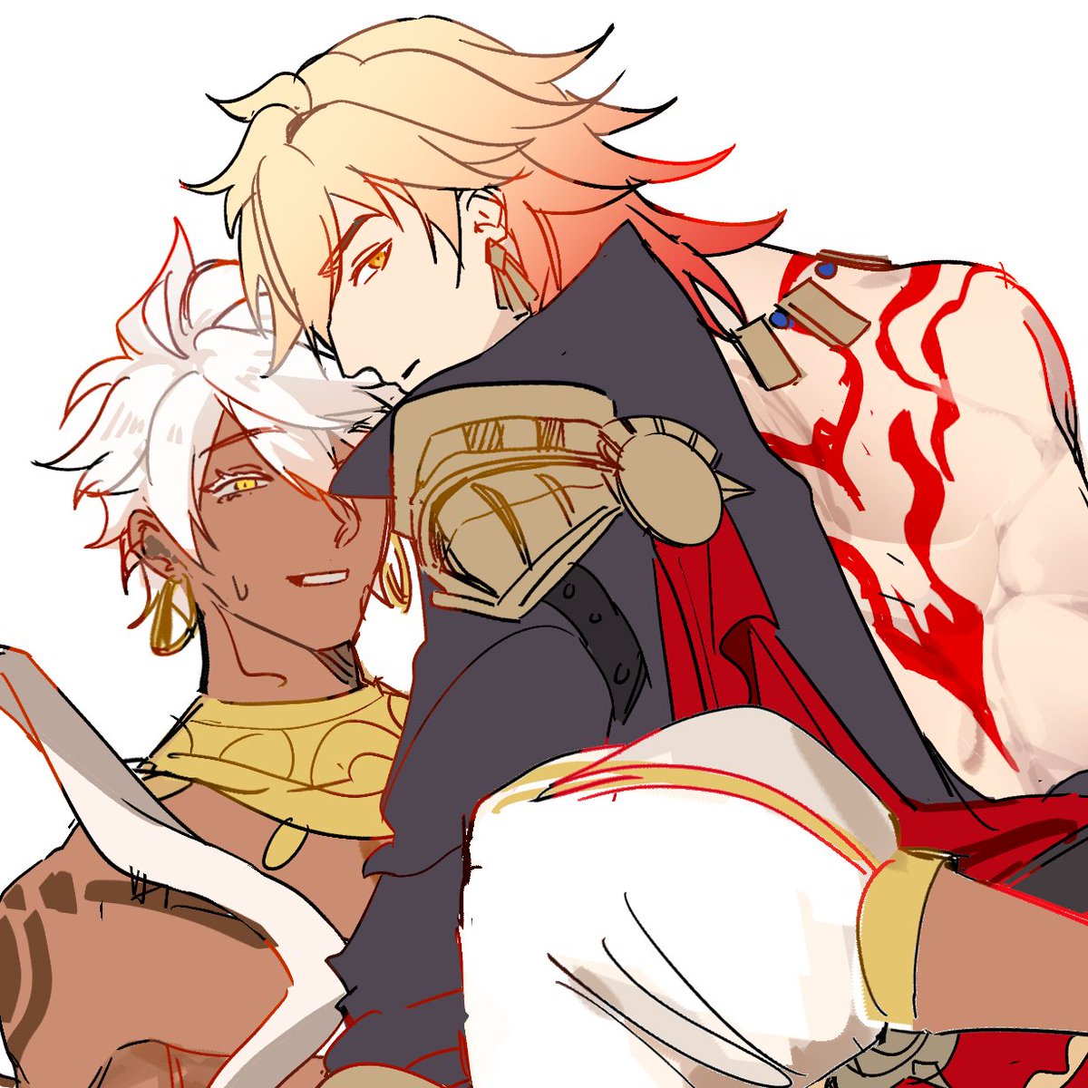 they look surprisingly well together im switching side. fuck valeir hello valedei❤️