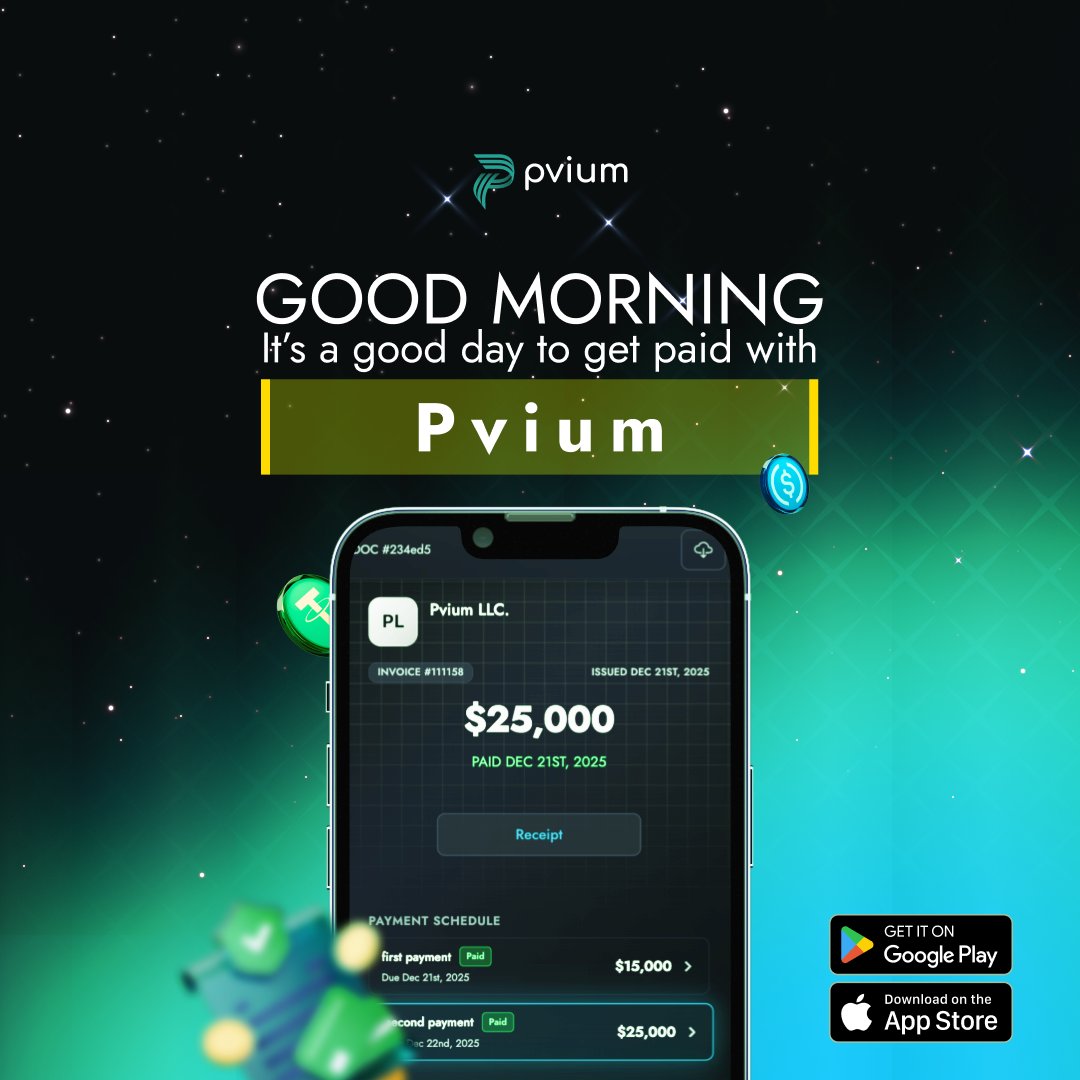 Rise and Shine Pvians🌞🌞

Are you getting paid today?