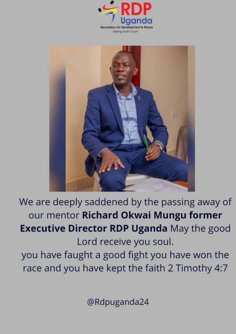 Recreation for Development and Peace,RDP Uganda tweet media