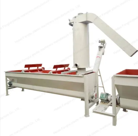 zhangle46404259's tweet photo. Achieve purity in your plastic recycling line. 🎯 Our Floating Washing Tank is a crucial step, separating materials by density for a deep clean. It ensures that only the cleanest, driest flakes move forward to granulation. 

#PlasticRecycling #WashingLine #FloatingTank https://t.co/LrO0RIXZGb