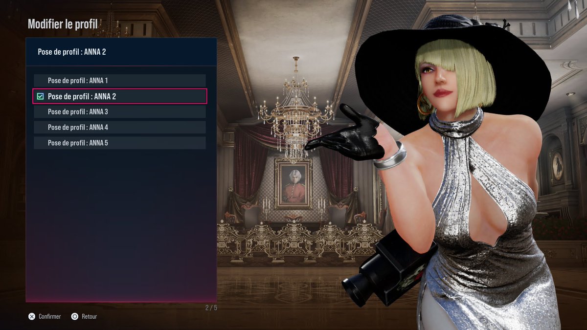 MissKaidoExu's tweet image. Anna Williams as Grace Ashcroft with Lady Dimitrescu outfit ! 
🤍✨️💅💋🌹✨️🤍

#TEKKEN8 #AnnaWilliams #Customization #cosplay #virtualphotography #photograghy