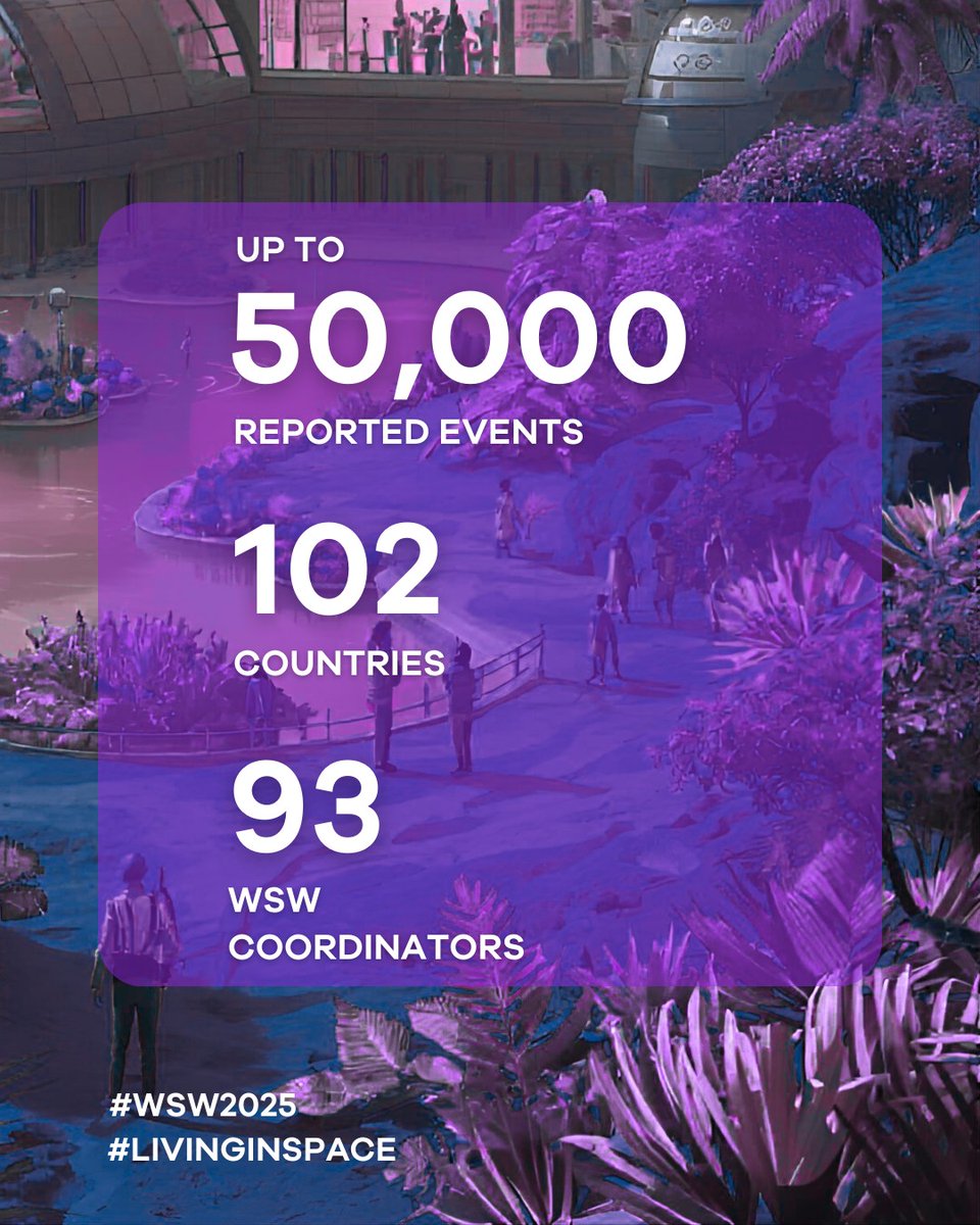 World Space Week tweet media