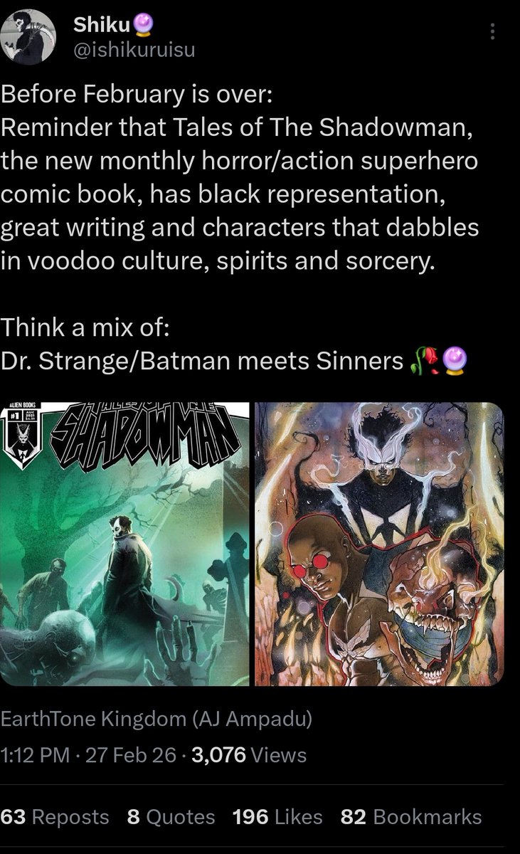 Dr.Strange meets Sinners? I'll take it! Huge shouts to <a href="/ishikuruisu/">Shiku🔮</a>